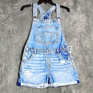 GAP Kids Jean Shorts overalls. Size XL.